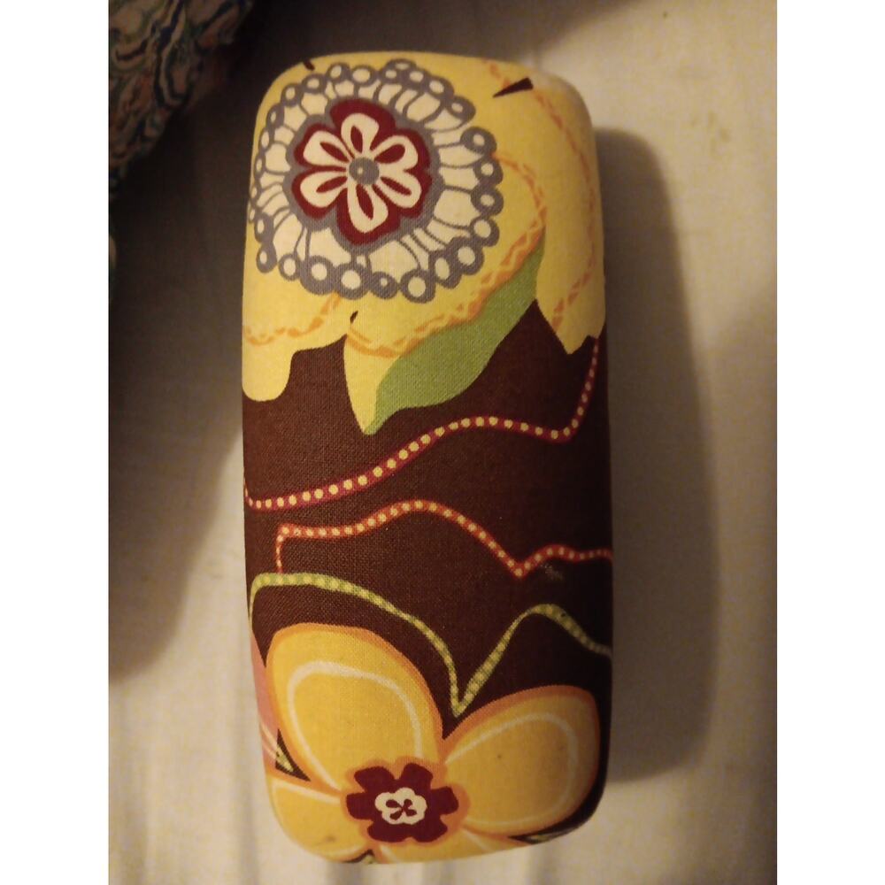 VERA BRADLEY Hard Shell Eye Glass Case Maximalism Floral Bold Capsule  Pre-owned